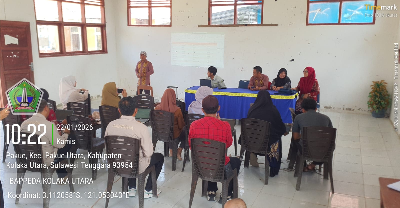 Pendampingan Penginputan Usulan Desa dalam Aplikasi SIPD-RI Tahun 2027 Kecamatan Pakue Utara