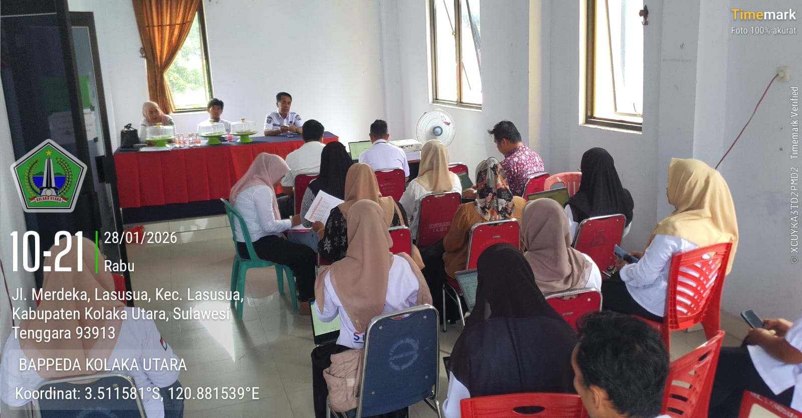 Pendampingan Penginputan Usulan Desa dalam Aplikasi SIPD-RI Tahun 2027 Kecamatan Lasusua